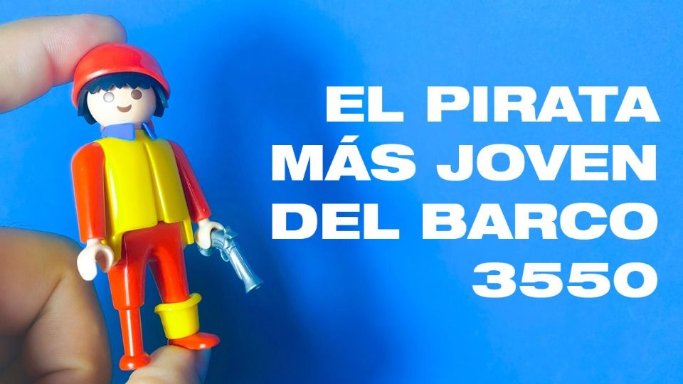 Restauración del pirata Playmobil grumete del 3550